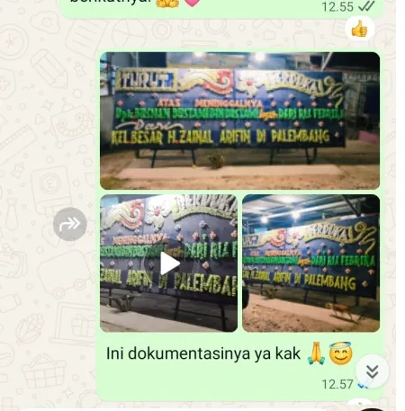 Pengiriman Papan Bunga Duka Stadion Batam