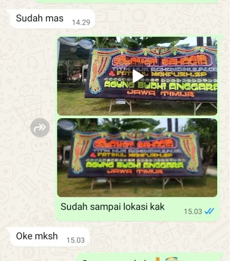 Pengiriman Papan Bunga Stadion Batam